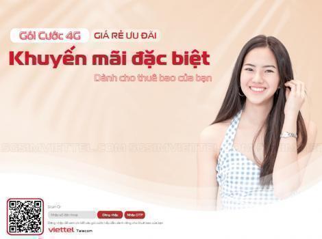 Gói Data 4G Giá Rẻ Chỉ Với 70k 90k 120k 150k Của Viettel 2024